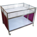 Supermarket promotion desk/Steel display cart/Sale table